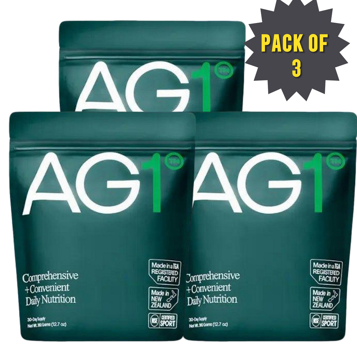 AG1 Athletic Greens 12.7 oz 360g Powder Supplement pack of 2