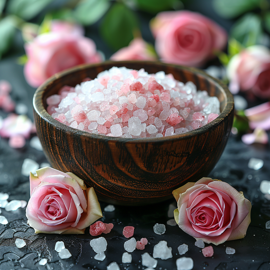 Rose Salt Scrub