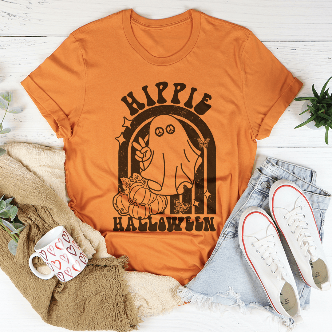 Hippie Halloween Tee-4