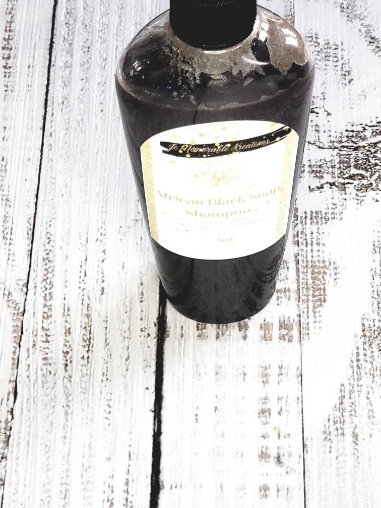 African Black Soap Shampoo-4