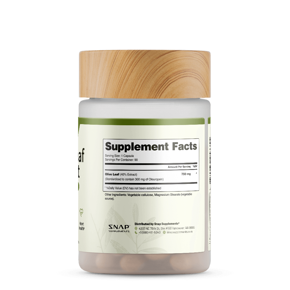 High-Potency Olive Leaf Extract Oleuropein