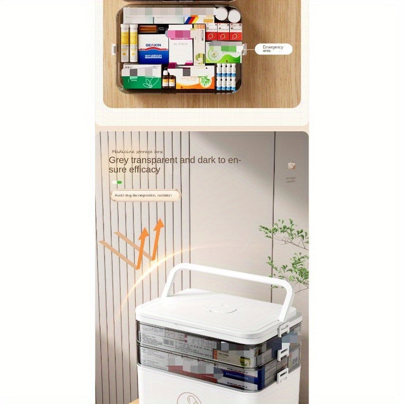 Medicine Storage Box Large Waterproof-4