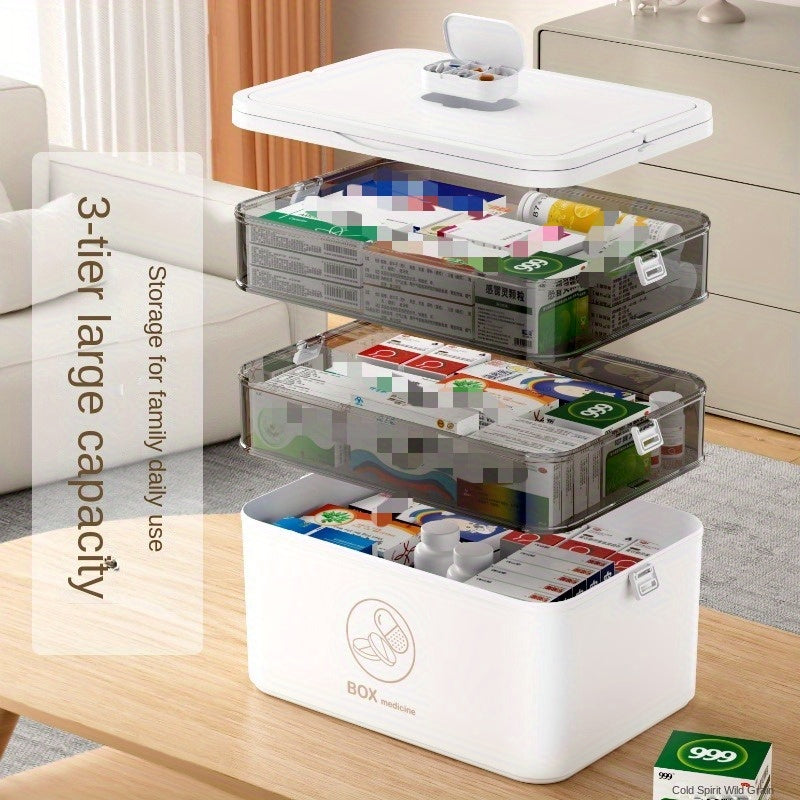 Medicine Storage Box Large Waterproof-3