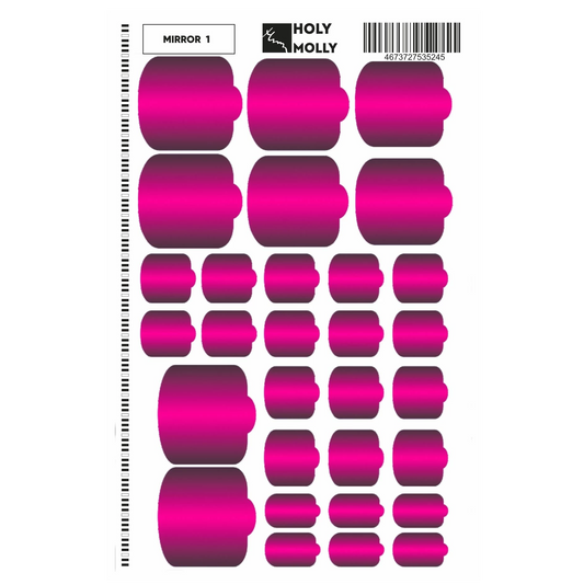 PEDICURE FILM MIRROR  #1- HOLY MOLLY-0