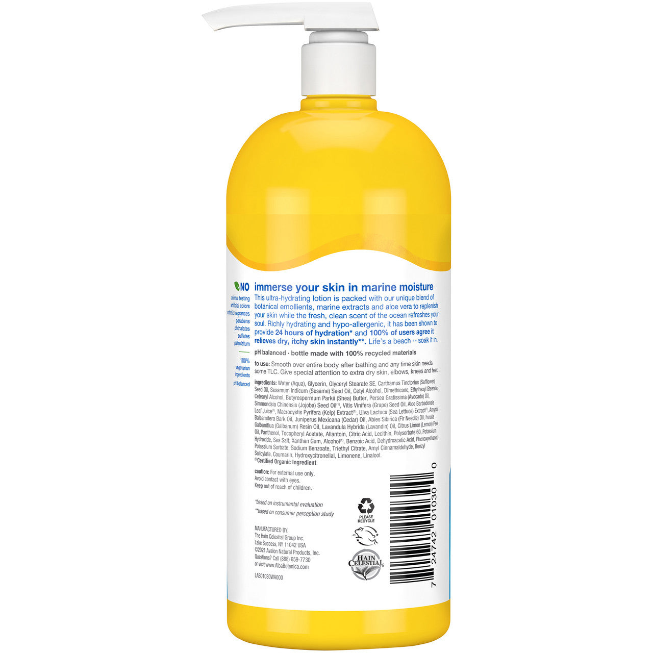 ALBA BODY LTN EMOL OCEAN ( 1 X 32 OZ   )-1