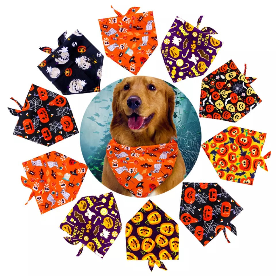 NEW PRODUCT Halloween style bibs for pets-0