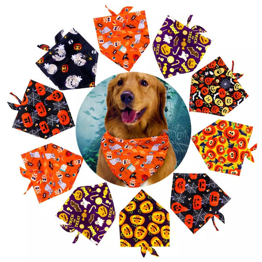 NEW PRODUCT Halloween style bibs for pets-0