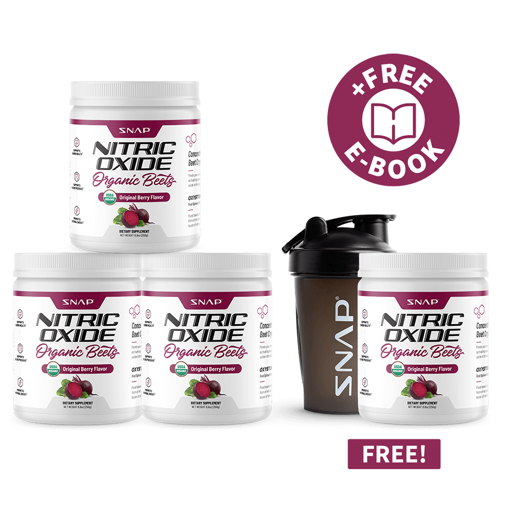 3 NO2 Beets + 1 Free Container + Free Shaker + Free E-Book