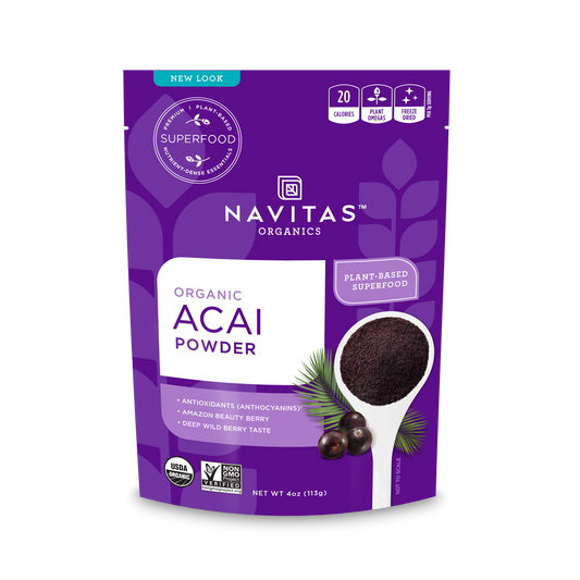 Navitas Naturals Organic Acai Powder Freeze Dried  (12x4 OZ)-0
