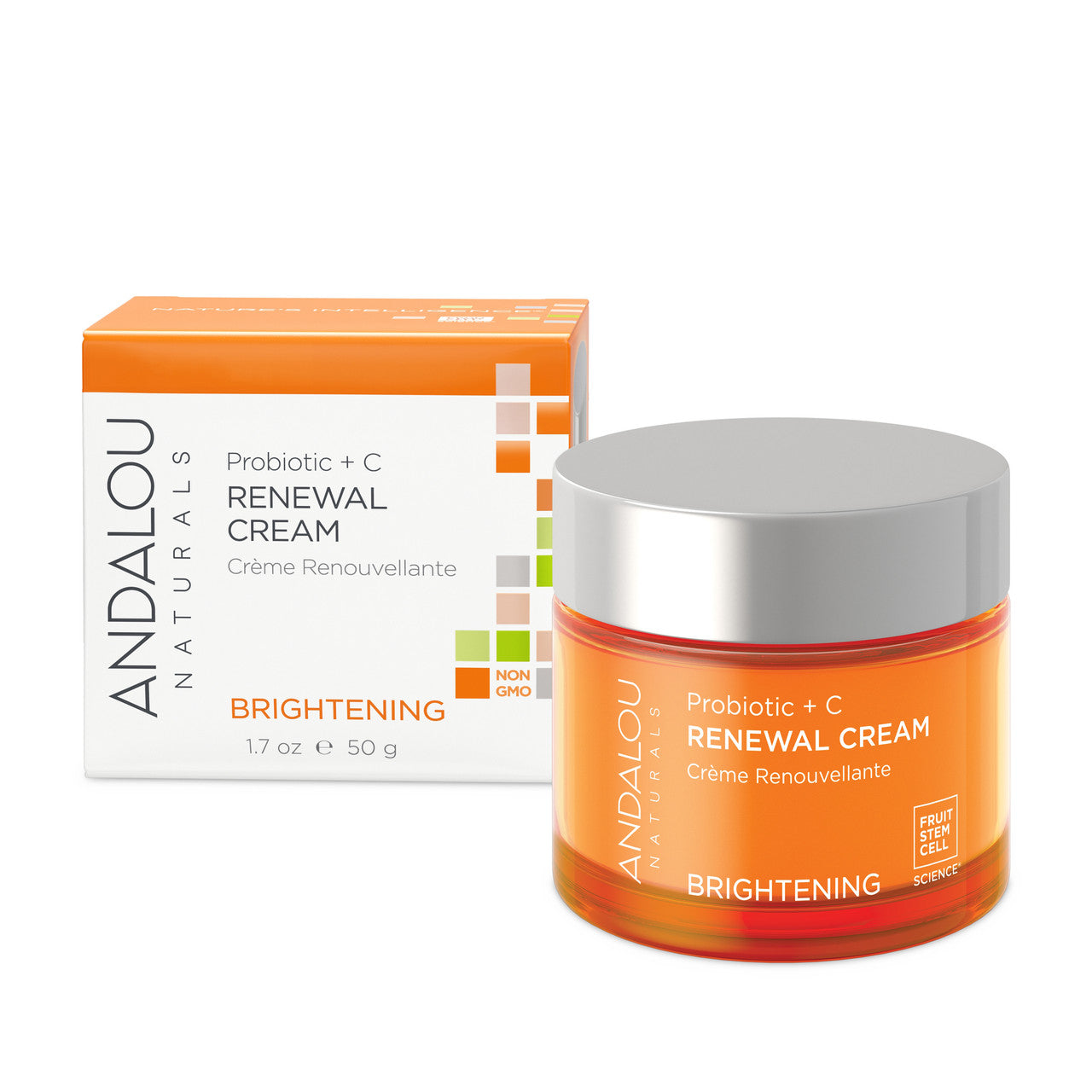 Andalou Naturals Probiotic + C Renewal Cream (1x1.7 Oz)-0