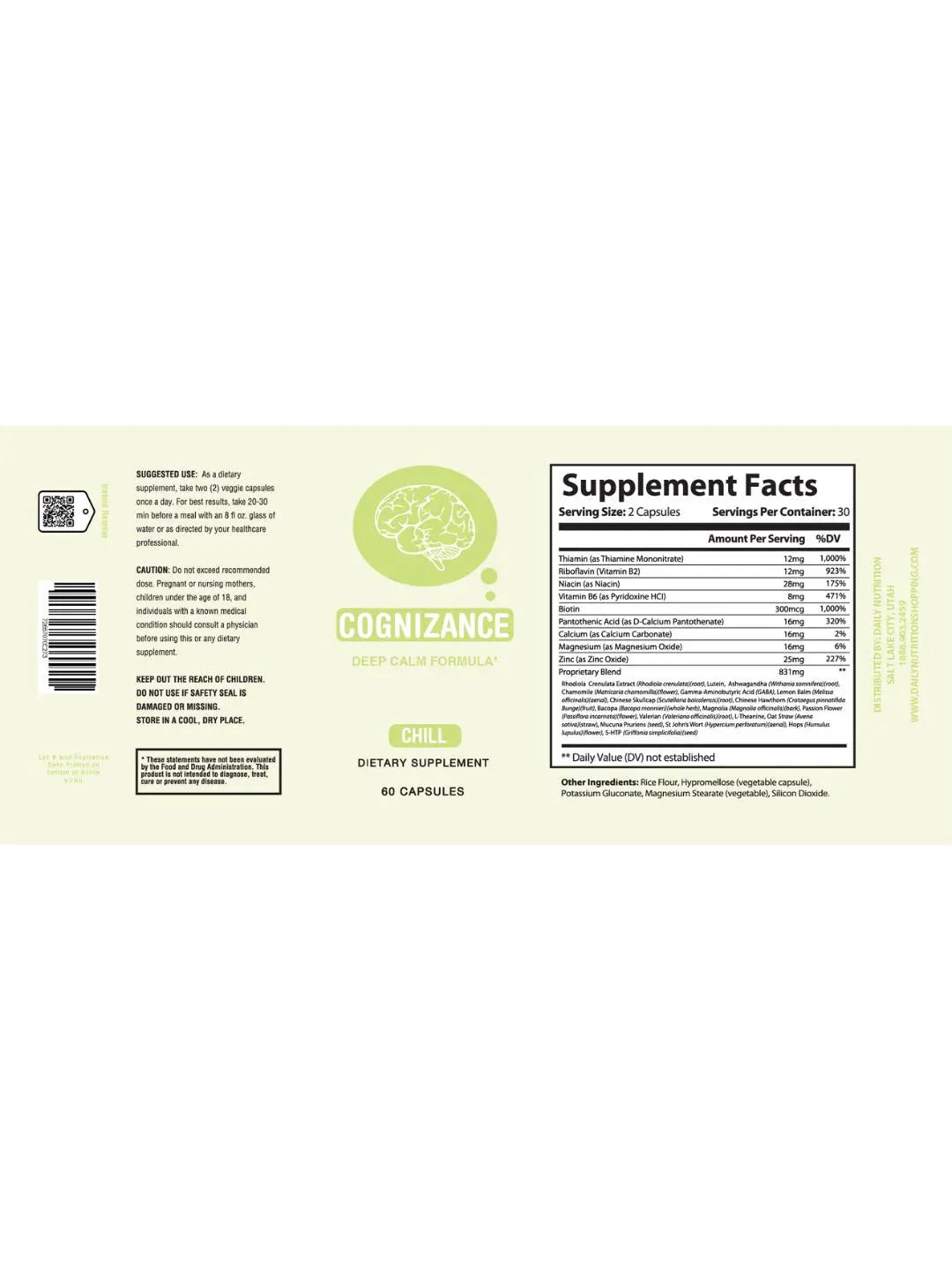 Cognizance | The Chill Pill