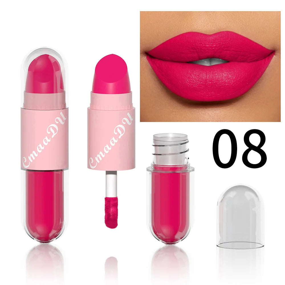 Halloween Lip Gloss Set, 3-Piece Shiny Lipstick Duo-11