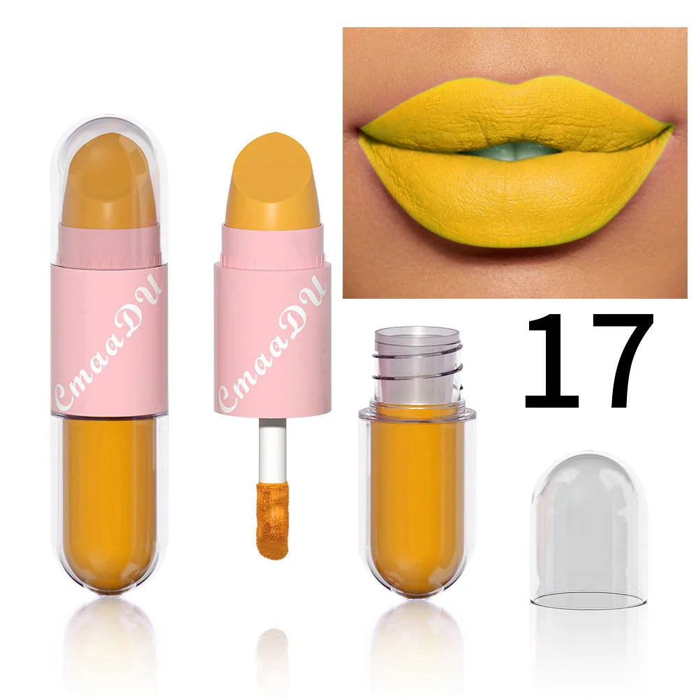 Halloween Lip Gloss Set, 3-Piece Shiny Lipstick Duo-5