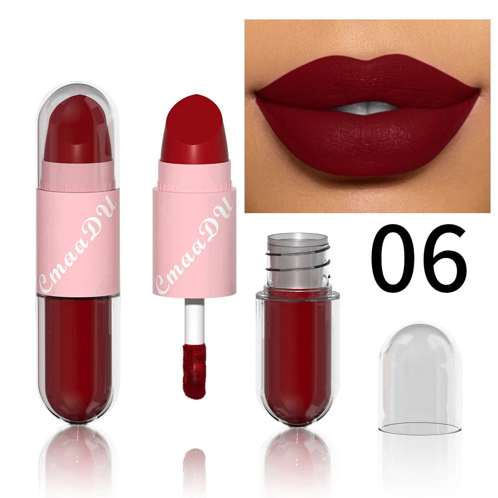 Halloween Lip Gloss Set, 3-Piece Shiny Lipstick Duo-9