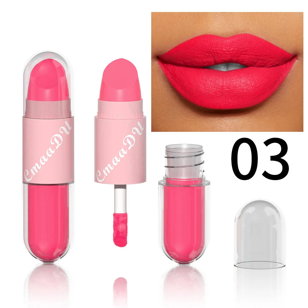 Halloween Lip Gloss Set, 3-Piece Shiny Lipstick Duo-10