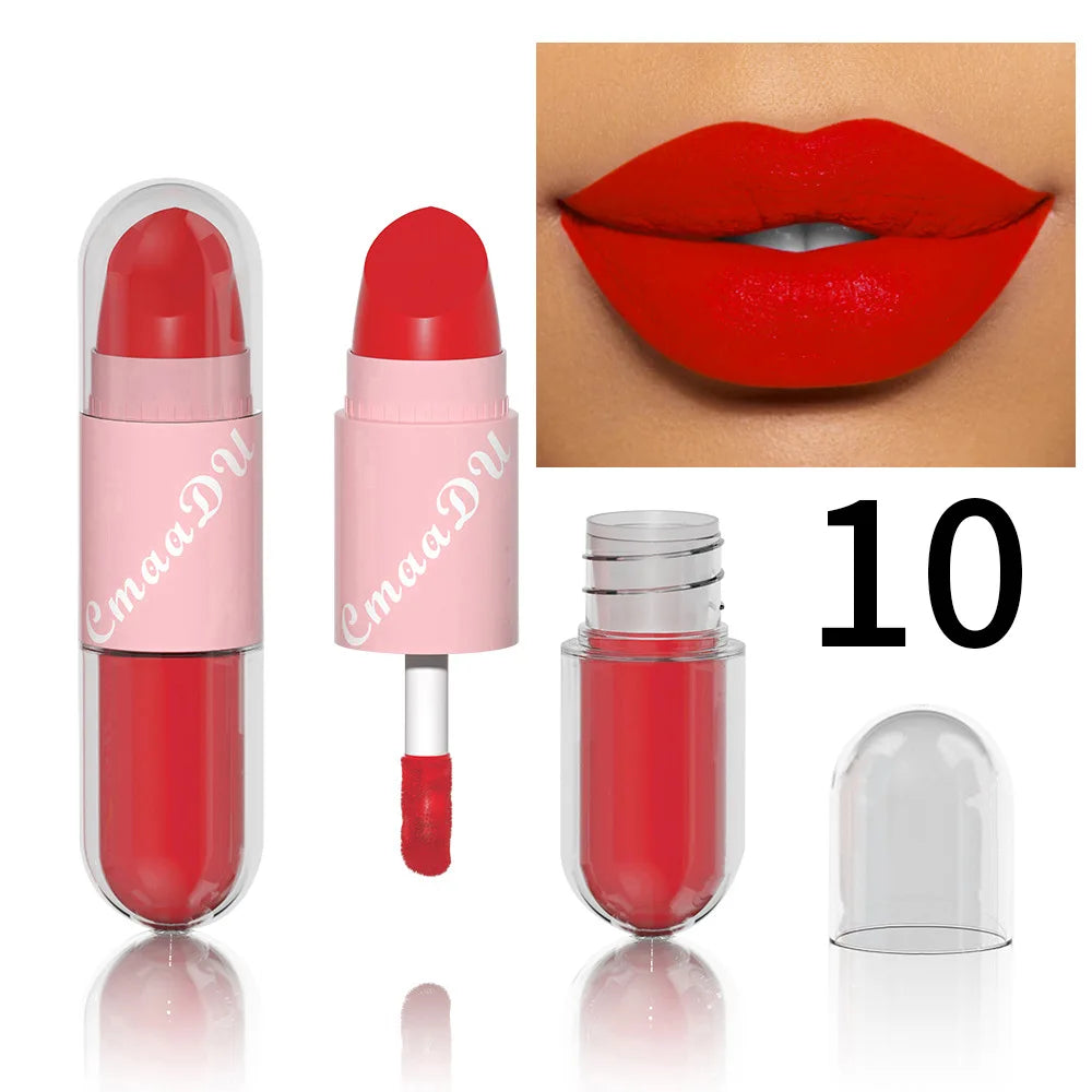 Halloween Lip Gloss Set, 3-Piece Shiny Lipstick Duo-13