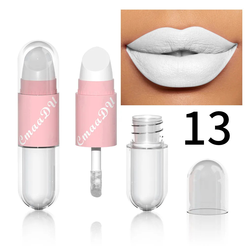 Halloween Lip Gloss Set, 3-Piece Shiny Lipstick Duo-19
