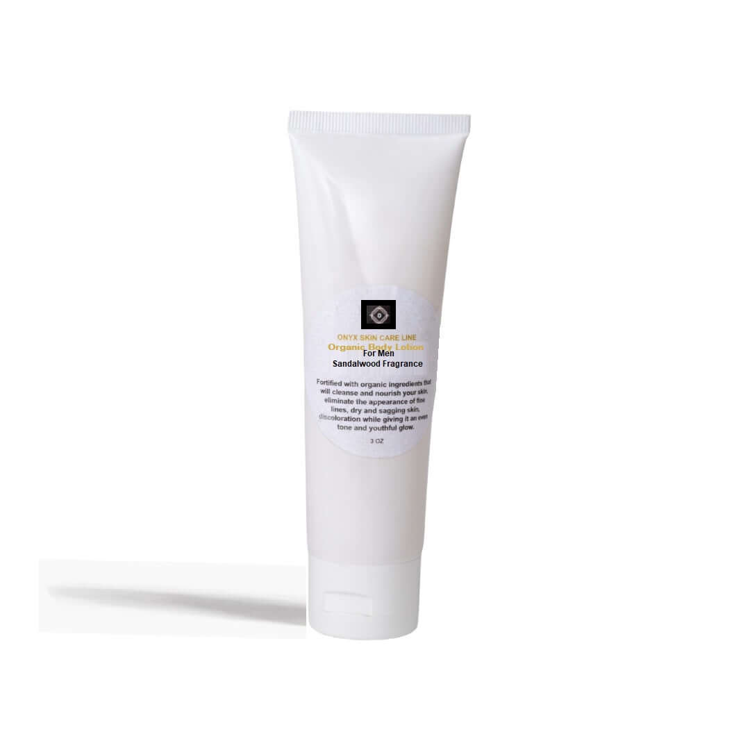 orgorganic body lotion for men