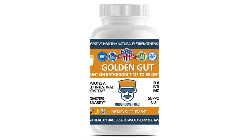 GOLDEN GUT - Probiotic 40 Billion CFUs