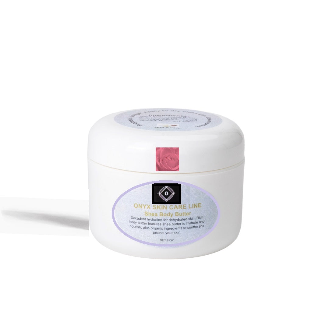 Organic Shea Body Butter Bulgarian Rose Fragrance