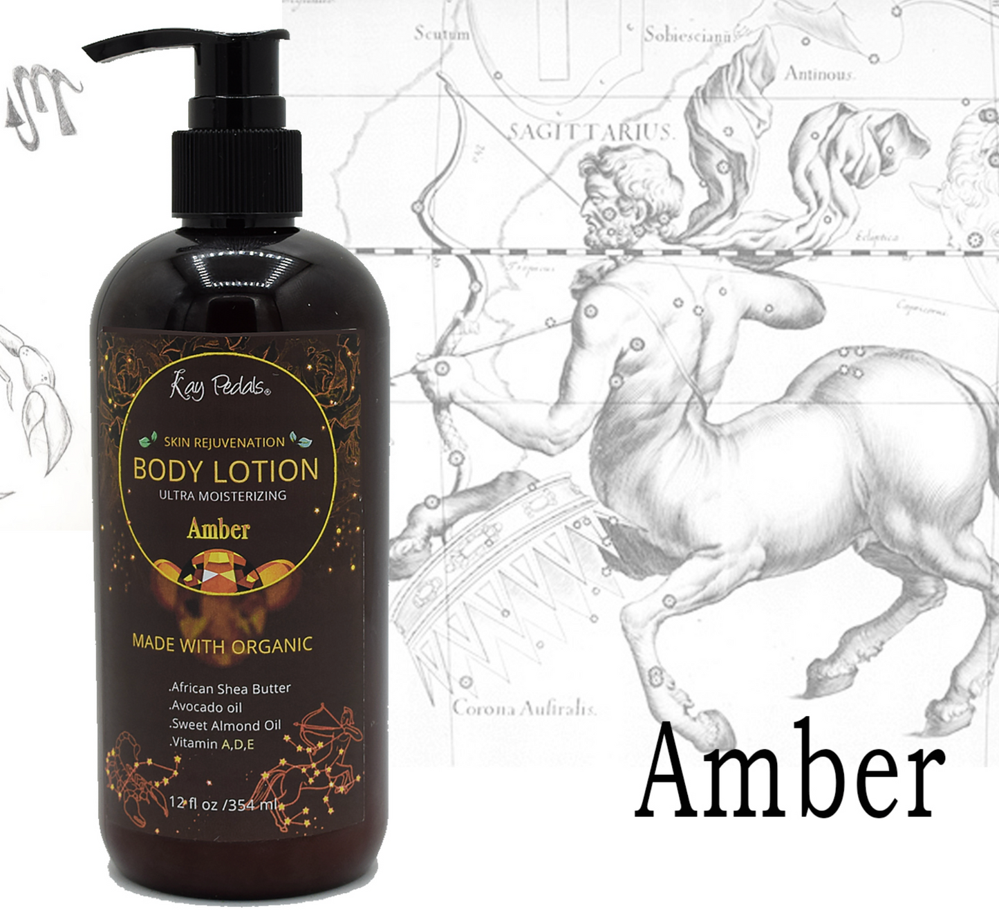 Amber Body Lotion ( Original ) | Organic Body Cream | Shea Butter Lotion | Scented Lotion | Almond Body Lotion | Fragrance Lotion-0
