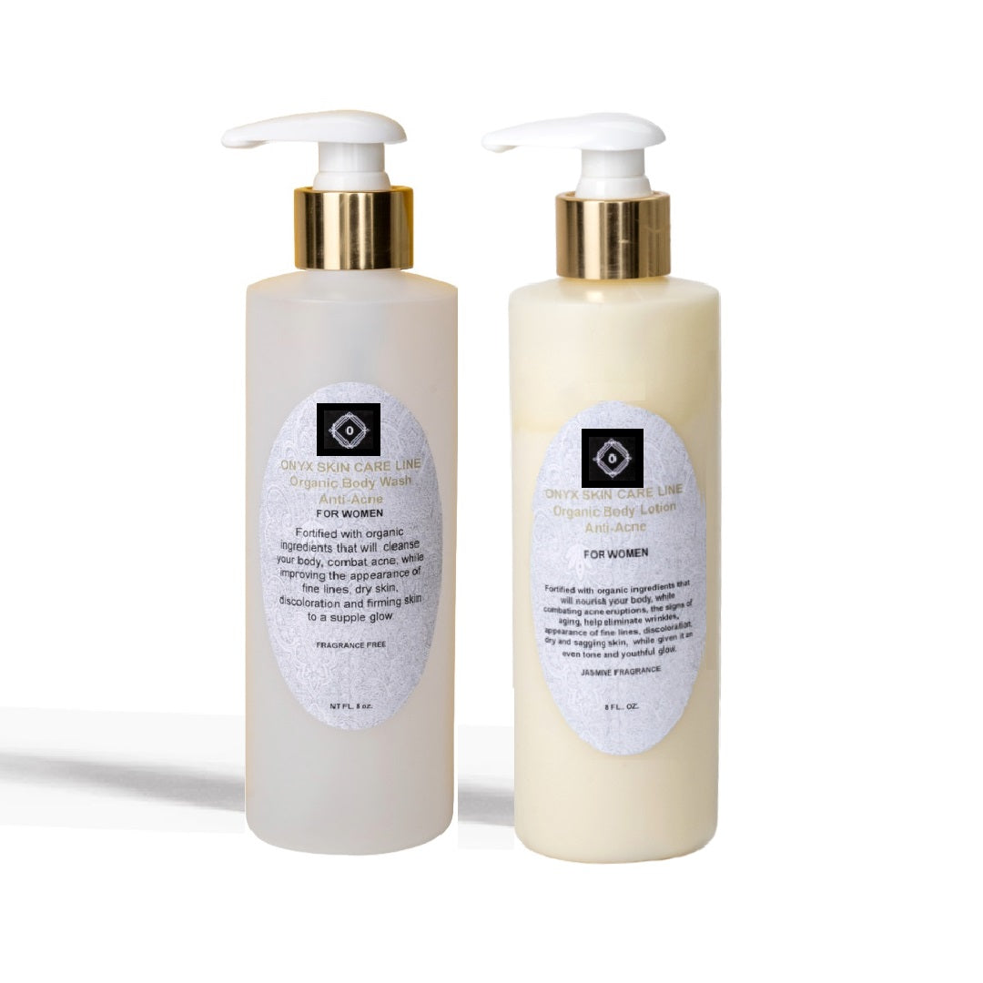 DUO ORGANIC ANTI-ACNE BODY SYSTEM - 3 Fragrances - for WOMEN