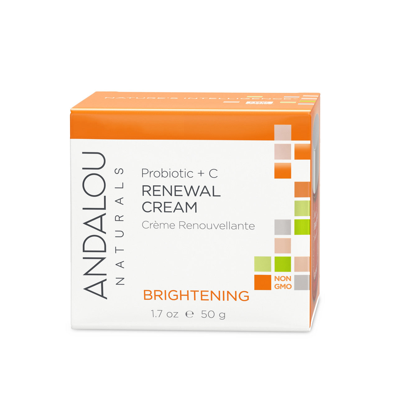 Andalou Naturals Probiotic + C Renewal Cream (1x1.7 Oz)
