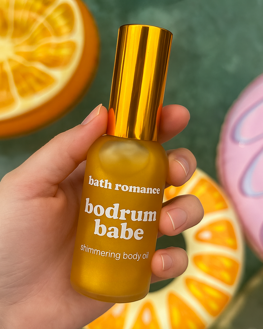 bodrum babe - shimmering body oil