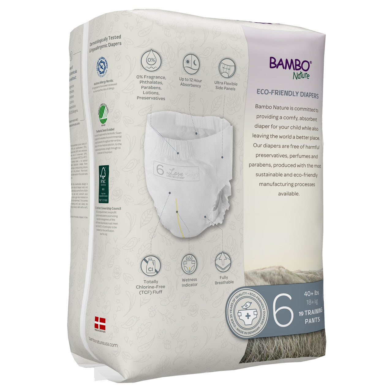 BMBNAT TRAINING PNT SZ 6 ( 5 X 19 OZ   )-1