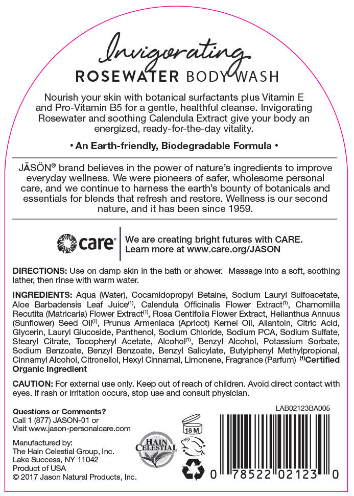 Jason's Rosewater Satin Body Wash (1x30 Oz)-2