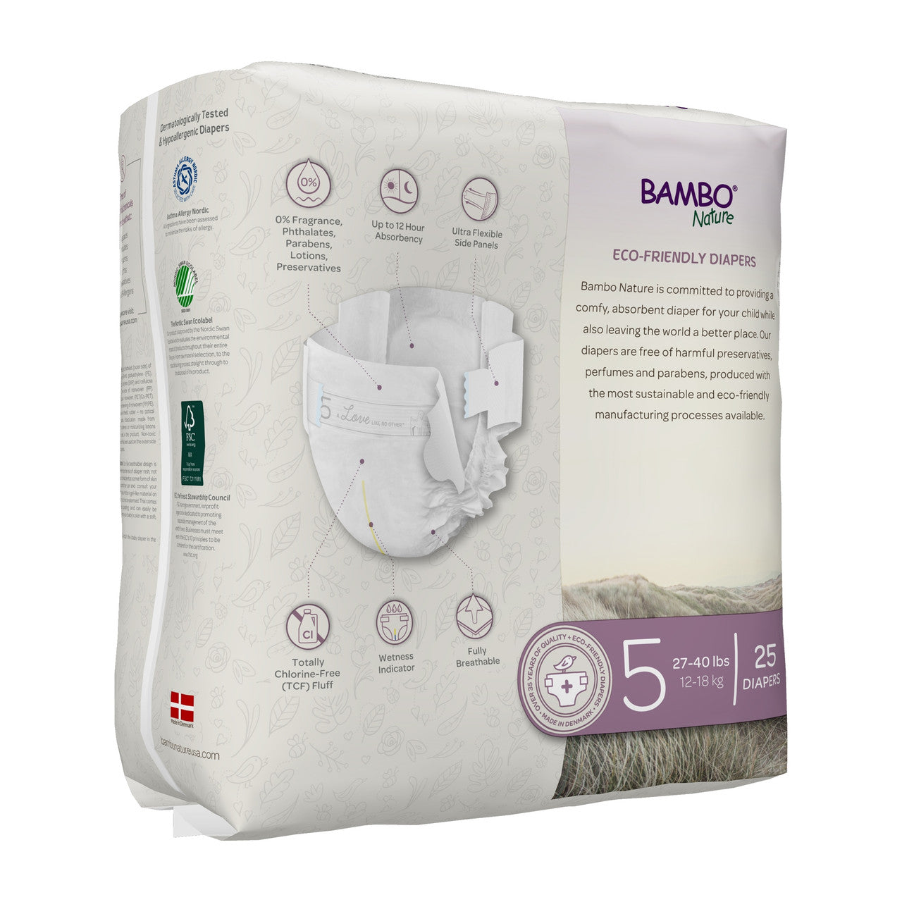 BMBNAT DIAPERS SIZE 5 ( 6 X 25 OZ   )-1