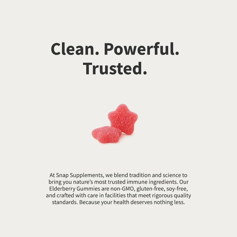 Elderberry Gummies Immune Booster