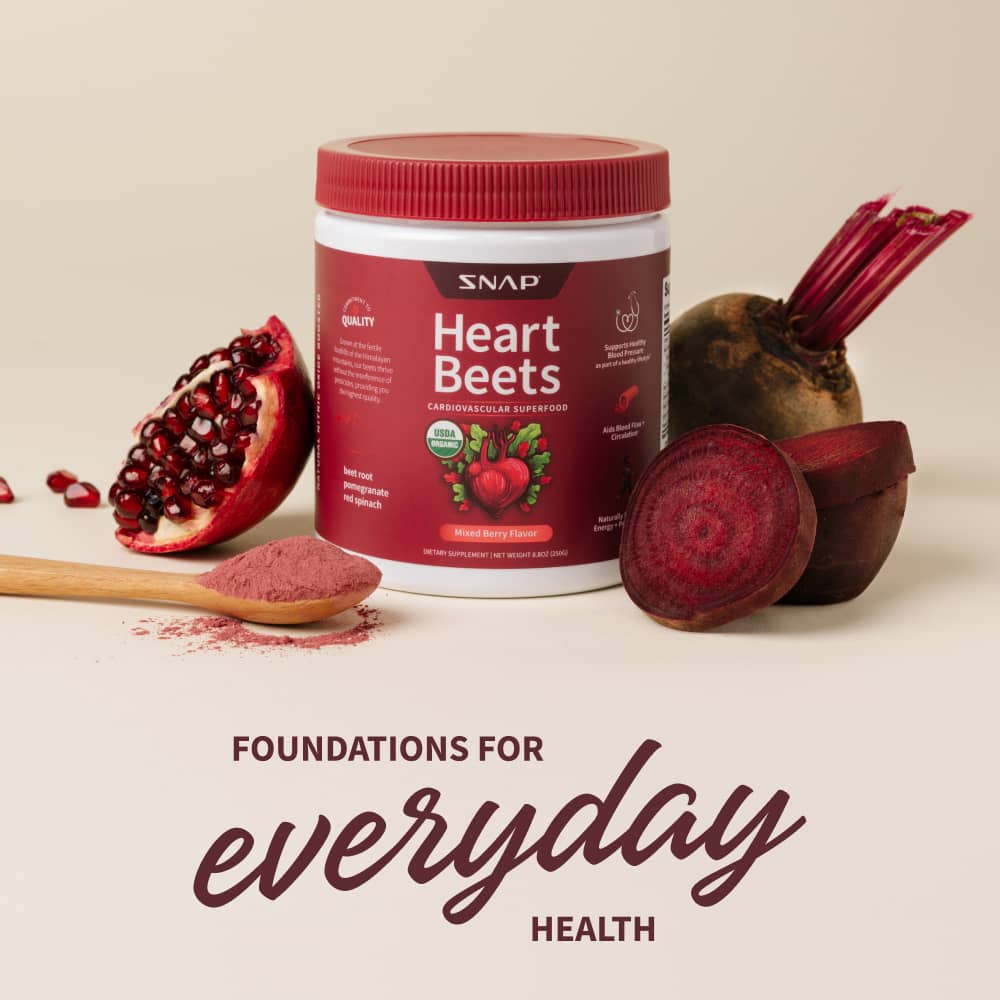 3 Heart Beets + 1 Free Container + Free Shaker + Free E-Book