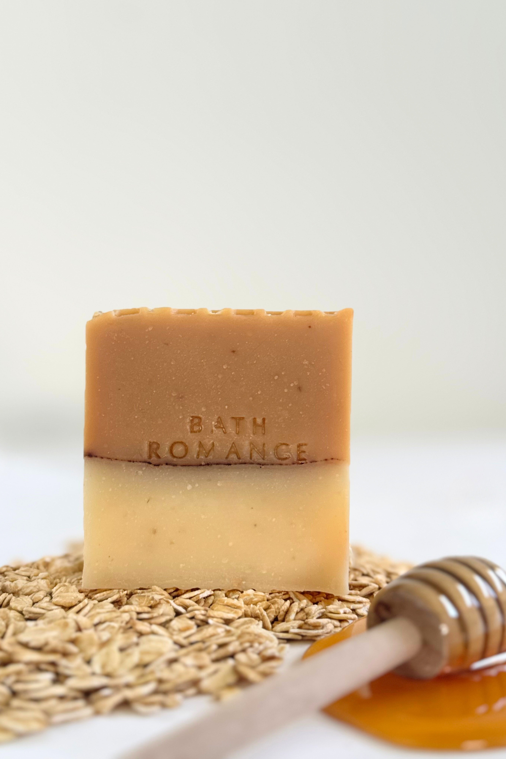 oatmeal honey soap bar