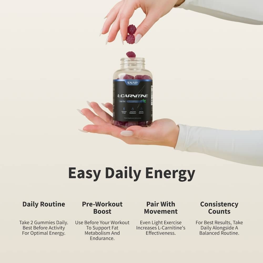 L-Carnitine Sugar-Free Blueberry Gummies
