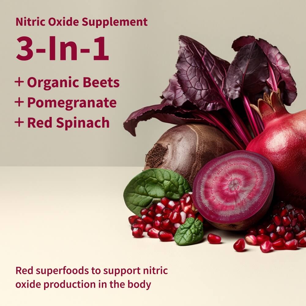 3 NO2 Beets + 1 Free Container + Free Shaker + Free E-Book