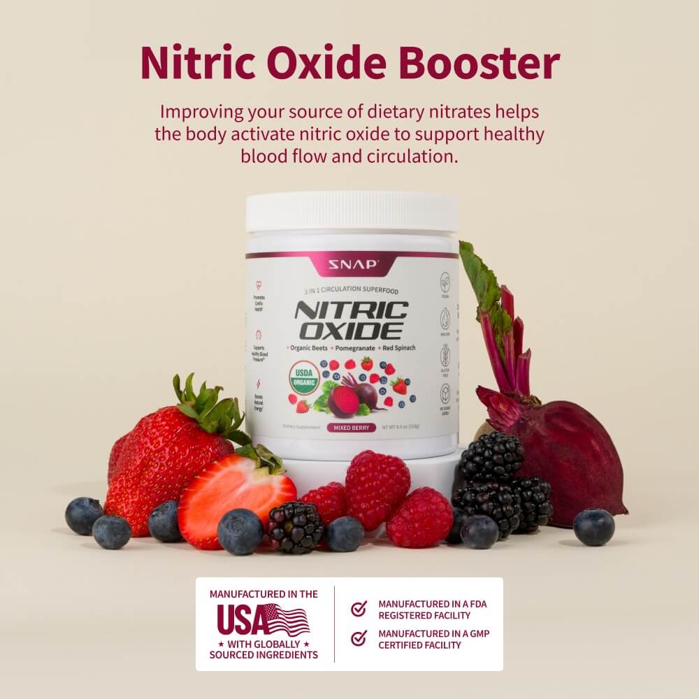 Nitric Oxide Organic Beets - Buy 3, Get 2 FREE!