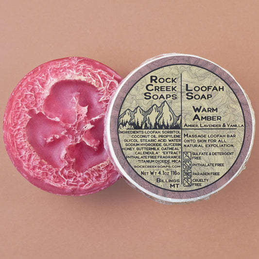 Loofah Soap | Warm Amber